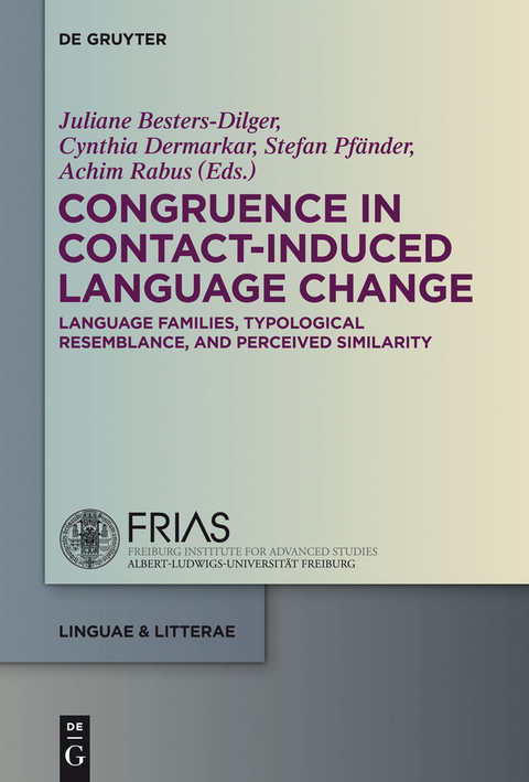 Congruence in Contact-Induced Language Change - 