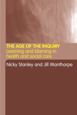 The Age of the Inquiry - 