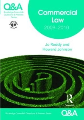 Q&A Commercial Law 2009-2010 - Jo Reddy, Howard Johnson