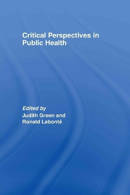 Critical Perspectives in Public Health - 