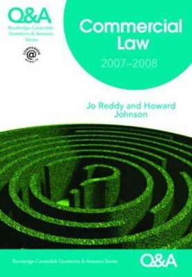 Q&A Commercial Law 2007-2008 - Jo Reddy, Howard Johnson