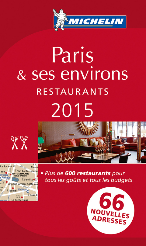 2015 Red Guide Paris -  Michelin