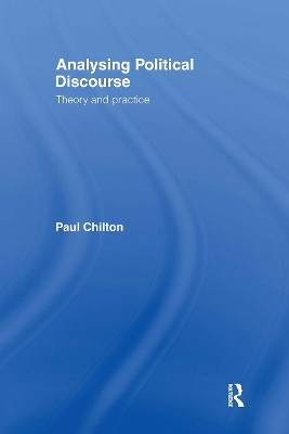 Analysing Political Discourse - Paul Chilton