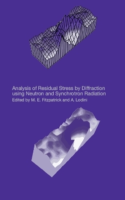 Analysis of Residual Stress by Diffraction using Neutron and Synchrotron Radiation - 