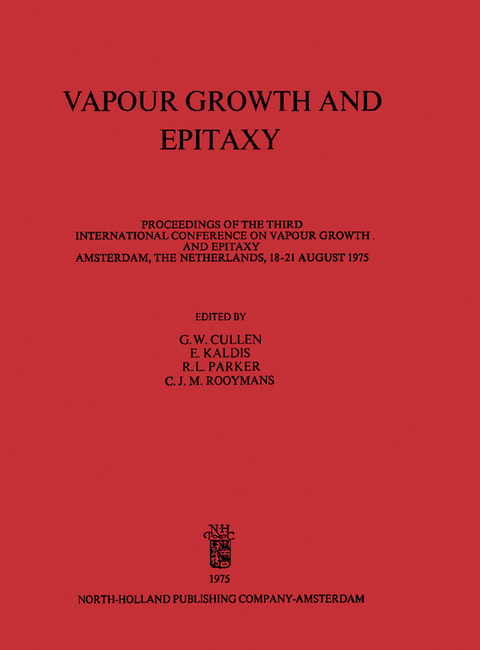 Vapour Growth and Epitaxy - 