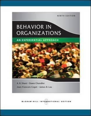 Organisational Behaviour Core Concepts E-text +Istudy Version 1 - Jack Maxwell Wood