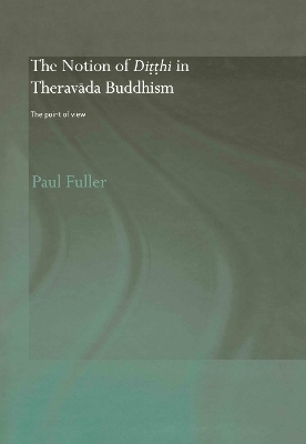 The Notion of Ditthi in Theravada Buddhism - Paul Fuller