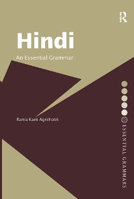 Hindi: An Essential Grammar - Rama Kant Agnihotri