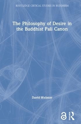 The Philosophy of Desire in the Buddhist Pali Canon - David Webster