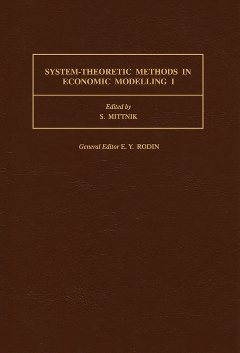 System-Theoretic Methods in Economic Modelling I - 