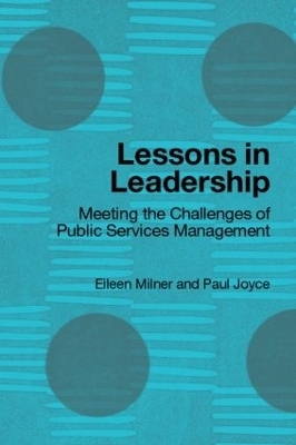 Lessons in Leadership - Eileen Milner, Paul Joyce