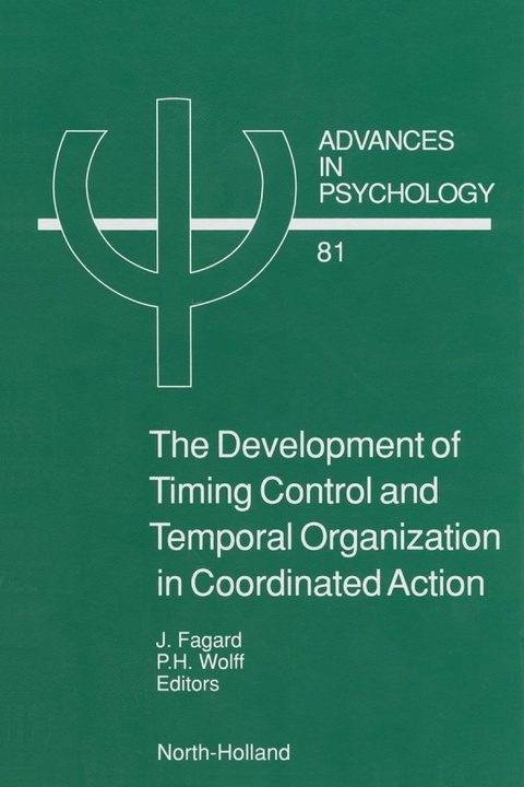 Development of Timing Control and Temporal Organization in Coordinated Action - 