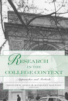 Research in the College Context - 