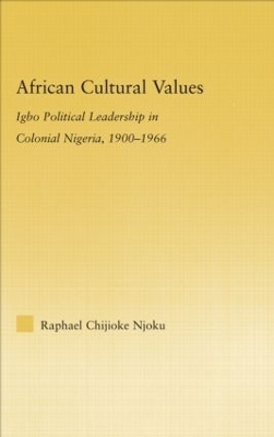 African Cultural Values - Raphael Chijoke Njoku