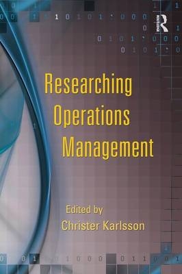 Researching Operations Management - 