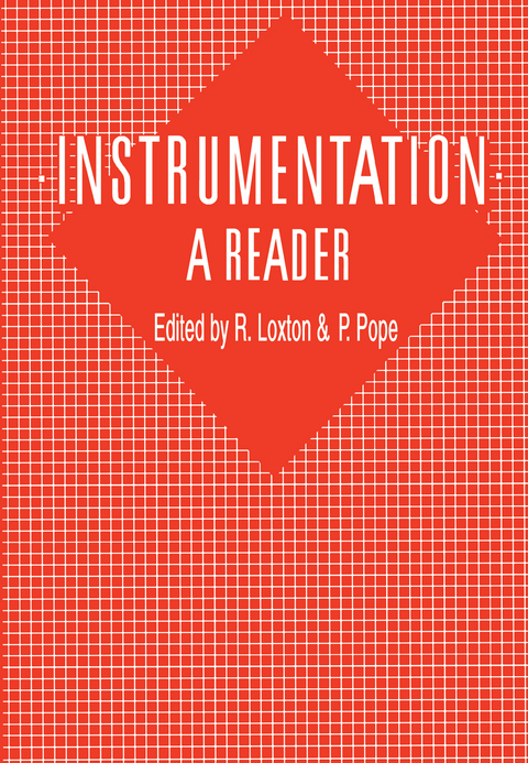 Instrumentation: A Reader - 