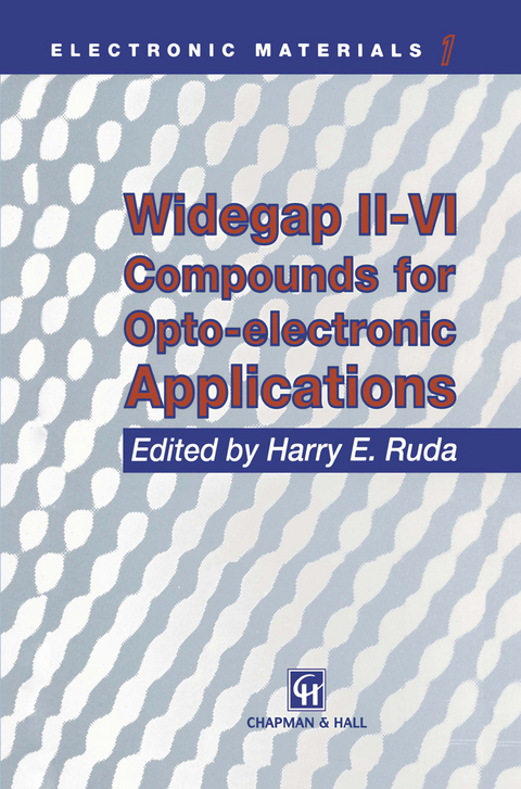 Widegap II–VI Compounds for Opto-electronic Applications - 