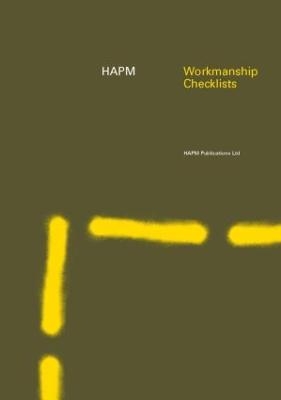 HAPM Workmanship Checklists -  Construction Audit Ltd.