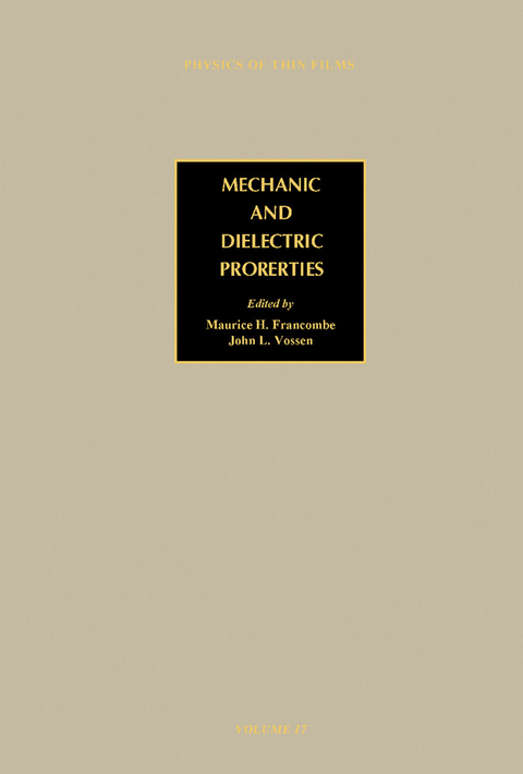 Mechanic and Dielectric Properties - 