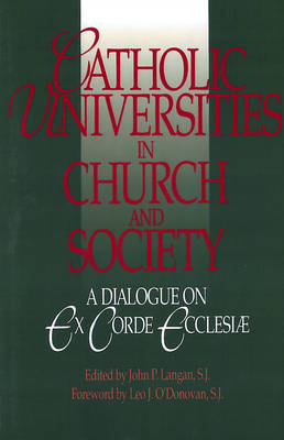 Catholic Universities in Church and Society - 