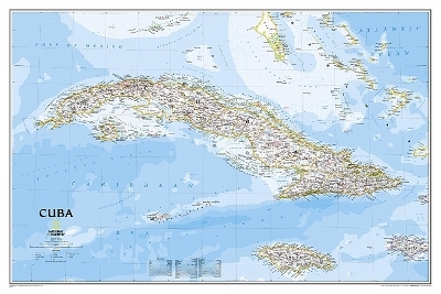 Cuba Classic, Laminated - National Geographic Maps