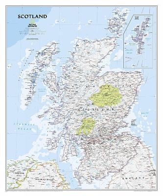 Scotland Classic Flat - National Geographic Maps