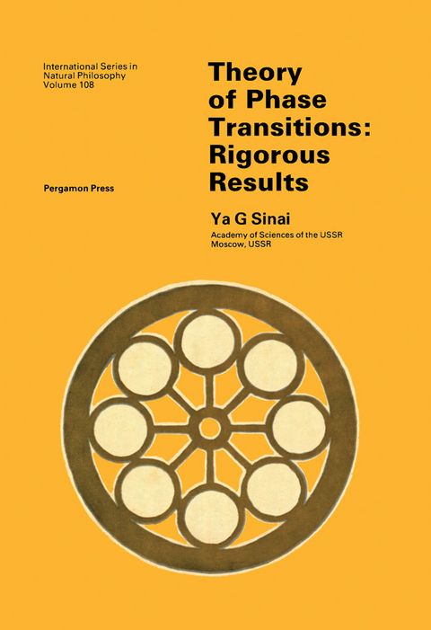 Theory of Phase Transitions -  Ya. G. Sinai