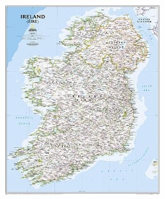 Ireland Classic, Tubed - National Geographic Maps