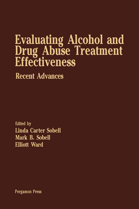 Evaluating Alcohol and Drug Abuse Treatment Effectiveness - 