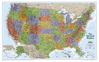 United States Explorer Flat - National Geographic Maps