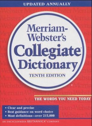 Merriam-Webster Collegiate Dictionary - Robert Webster