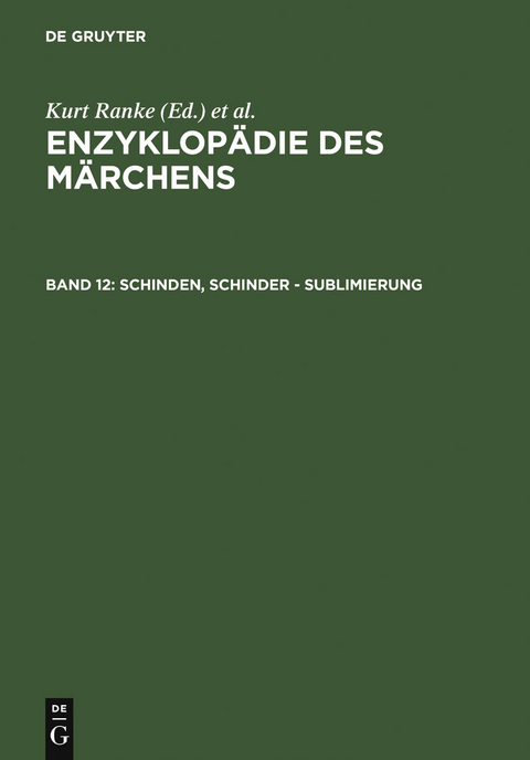 Schinden, Schinder - Sublimierung - 