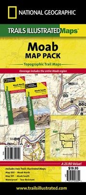 Moab, Map Pack Bundle - National Geographic Maps