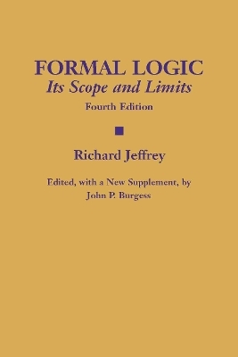 Formal Logic - Richard Jeffrey
