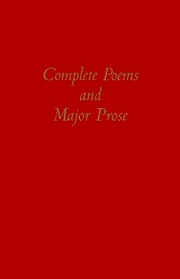 The Complete Poems and Major Prose - John Milton