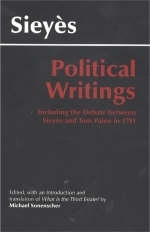 Sieyès: Political Writings - Emmanuel Sieyès