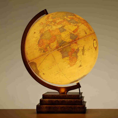 The Bookbase Illuminated Globe