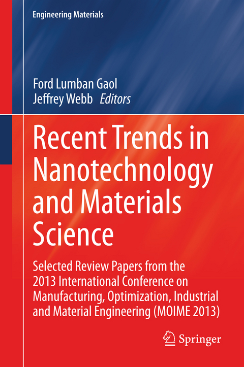 Recent Trends in Nanotechnology and Materials Science - 