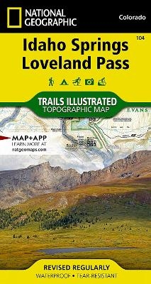 Idaho Springs/Loveland Pass - National Geographic Maps