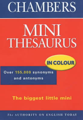 Chambers Mini Thesaurus - 