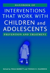 Handbook of Interventions that Work with Children and Adolescents - 