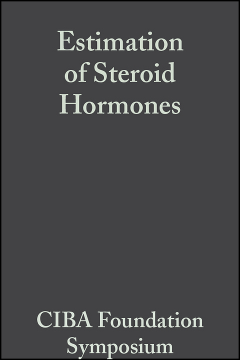 Estimation of Steroid Hormones, Volume 2 - 