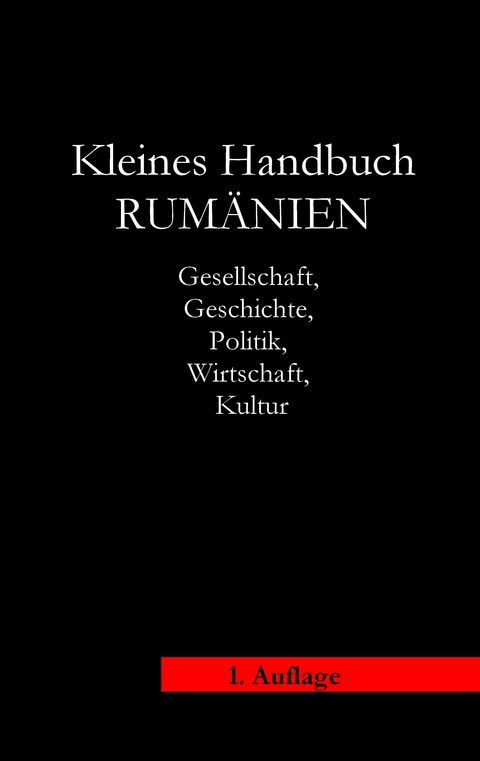 Kleines Handbuch Rumänien - Werner Klein