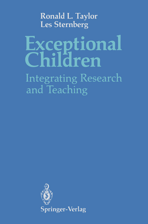 Exceptional Children - Ronald L. Taylor, Les Sternberg