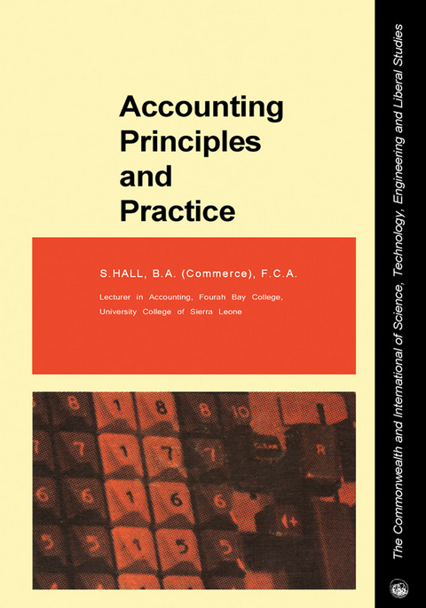 Accounting Principles and Practice -  S. Hall