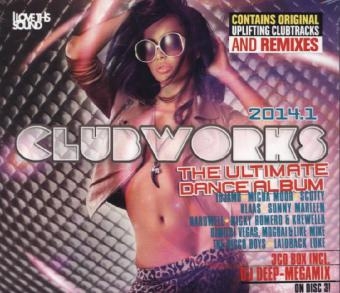 Clubworks 2014.1, 3 Audio-CDs -  Various