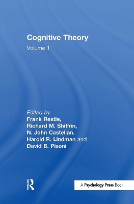 Cognitive Theory - F. Restle