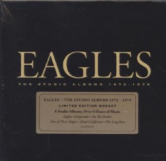 The Studio Albums 1972 - 1979, 6 Audio-CDs -  Eagles