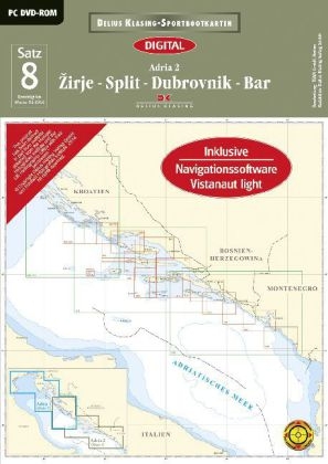 Satz 8: Žirje - Split - Dubrovnik - Bar (DVD-ROM, Ausgabe 2014)