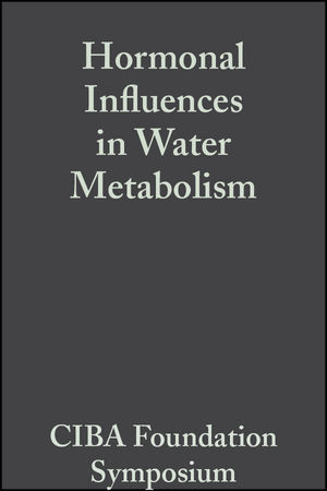 Hormonal Influences in Water Metabolism, Volume 4 - 
